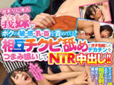 泊まりに来た義妹がボクの敏感乳首を責めてくる！相互チクビ舐めでガチ勃起したデカチンをつまみ喰いしてNTR中出し！！
